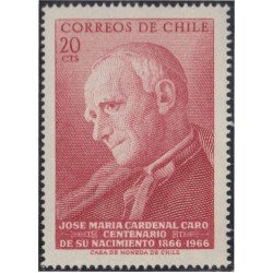 Chile 322 1967 Centenario del nacimiento del Cardenal José María Caro MNH