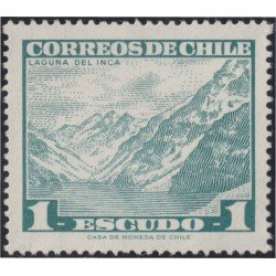 Chile 323 1968 Serie antigua Laguna Inca MNH