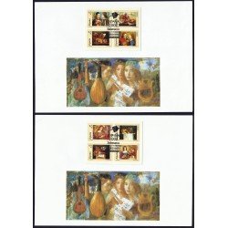 España 3925-3932C 2002 Medio Carnet matasello y Sobre Salamanca 2002 España 3925-3932C 2002 Medio Carnet matasello y Sobre Salamanca 2002