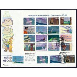 España 4065-4068 2004 MP 81 matasello Sobre Primer Día Correspondencia Epistolar
