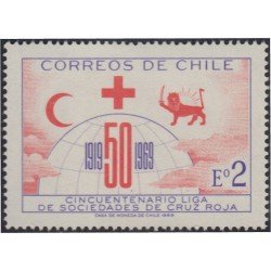 Chile 335 1969 Cruz Roja MNH
