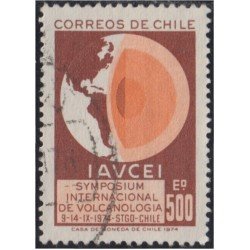 Chile 427 1974 Simposio Internacional de volcanología usado