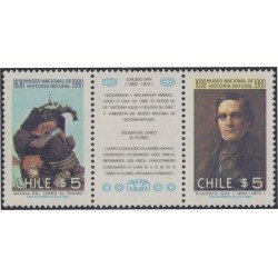 Chile 547/48 1980 Museo Nacional de Historia Natural MNH