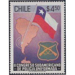 Chile 578 1981 II Congreso sudamericano de policía uniformada MNH