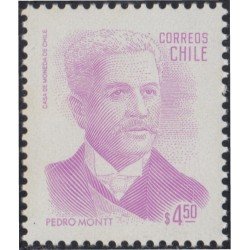 Chile 594 1982 Pedro Montt MNH