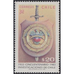 Chile 626 1983 Investigaciones de Chile MNH