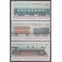 Chile 644/46 1984 Centenario ferrocarriles del estado Trenes Trains MNH