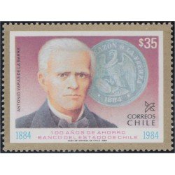Chile 672 1984 Antonio Varas de la Barra MNH