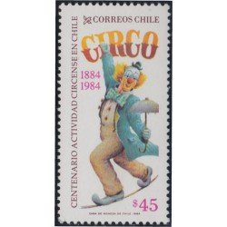 Chile 675 1984 Centenario de actividad circense en Chile MNH
