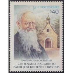Chile 698 1985 Santuario de Schoenstatt Padre José Kentenich MNH