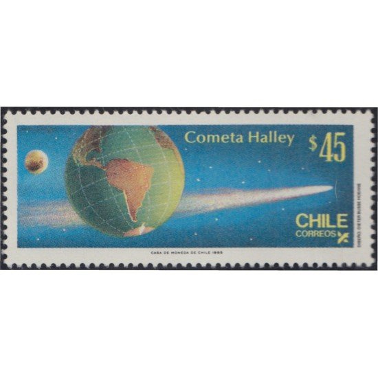 Chile 719 1985 Cometa Halley MNH