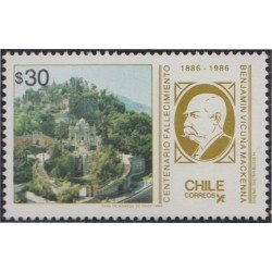 Chile 727 1986 Benjamín Vicuña Mackenna MNH