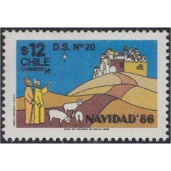 Chile 762 1986 Navidad Christma MNH