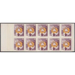 Chile 879a 1988 Navidad Christmas MNH en carnet