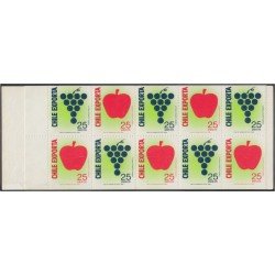 Chile 894a/95a 1989  Chile exporta MNH en carnet