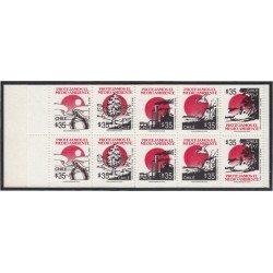 Chile C979/83 1990 Protejamos el Medio Ambiente carnet MNH