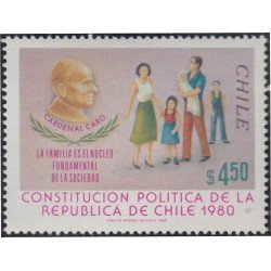 Chile 590 1982 Constitución política de la República de Chile MNH