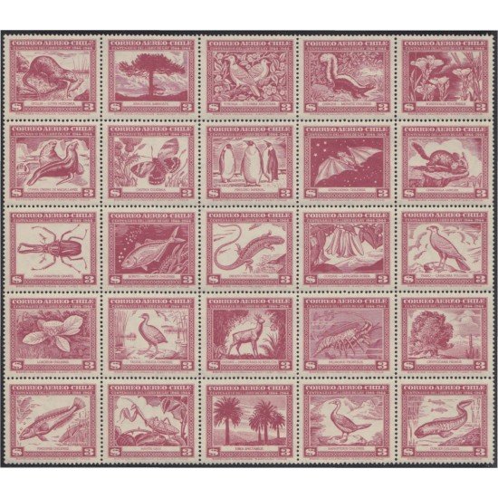 Chile A- 121 1948 Centenario de la obra de Francisco Claudio Gay MNH