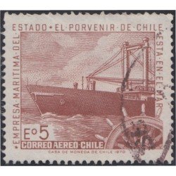 Chile A- 272 1971 Marina Mercante Barco Boat usado