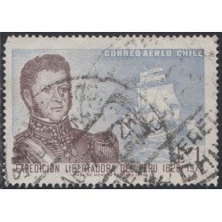 Chile A- 274 1971 Expedición libertadora del Perú usado