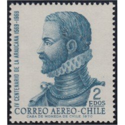 Chile A- 277 1972 Alonso de Ercilla y Zuniga  MNH
