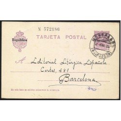 España Spain Entero Postal 61 Alfonso XIII 1932 Mondragón España Spain Entero Postal 61 Alfonso XIII 1932 Mondragón