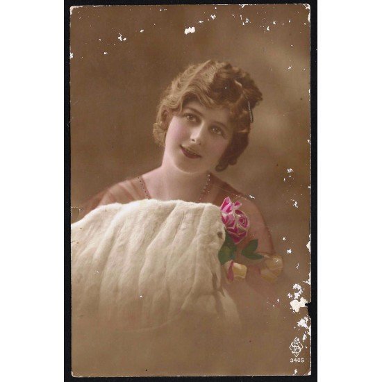 España Spain Postal Antigua Retrato  Principios de Siglo XX