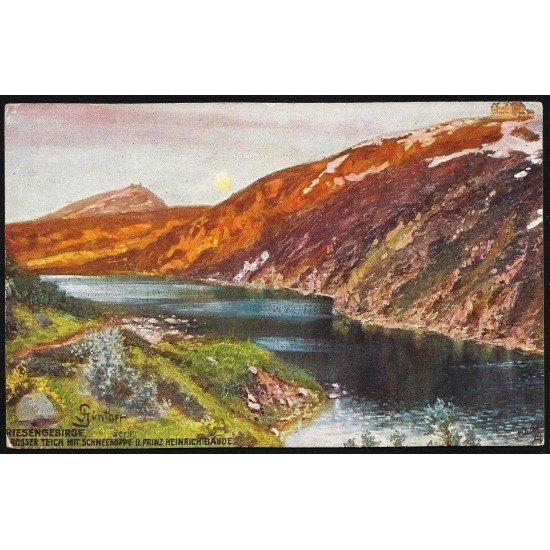 Alemania Germany Postal Antigua Paisaje  Raphael Tuck & Sons