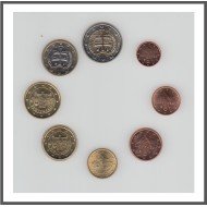 Eslovaquia 2014 Emisión monedas Sistema monetario euro € Tira