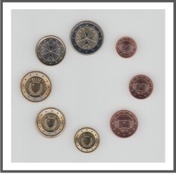 Malta 2013 Emisión monedas Sistema monetario euro € Tira