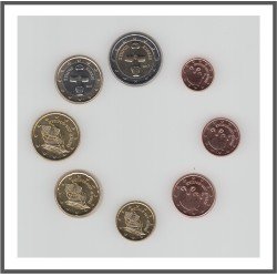 Chipre 2017 Emisión monedas Sistema monetario euro € Tira