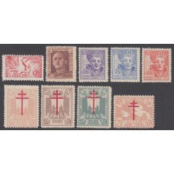 España Spain Año Completo Year Complete 1942 MH España Spain Año Completo Year Complete 1942 MH