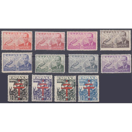 España Spain Año Completo Year Complete 1941 MH España Spain Año Completo Year Complete 1941 MH