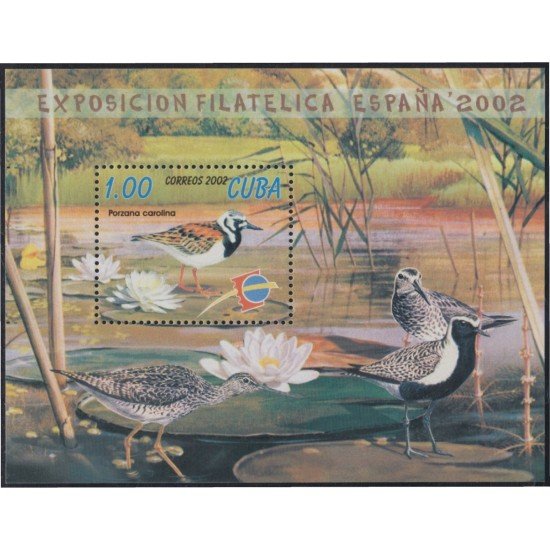 España Spain Emisión Conjunta 2002 Cuba España Exposición Mundial Filatelia HB España Spain Emisión Conjunta 2002 Cuba España Exposición Mundial Filatelia HB