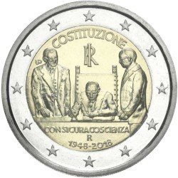 Italia 2018 2 € euros conmemorativos Av. Constitución Italia 2018 2 € euros conmemorativos Av. Constitución