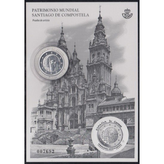 España Spain Prueba de lujo 136 2018 Santiago de Compostela Patrimonio Mundial España Spain Prueba de lujo 136 2018 Santiago de Compostela Patrimonio Mundial