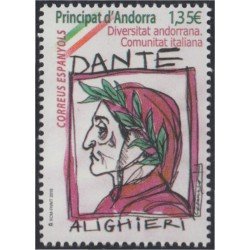 Andorra Española 465 2018 Diversidad Andorrana Comunidad Italiana MNH Andorra Española 465 2018 Diversidad Andorrana Comunidad Italiana MNH
