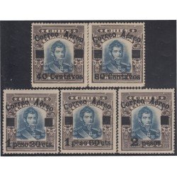 Chile A- 1/5 1927 Centenario de la batalla de Maipo O Higgins MH