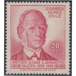 Chile A- 181 1959 Instituto alemán C. Anwandter Valdivia MNH Chile A- 181 1959 Instituto alemán C. Anwandter Valdivia MNH