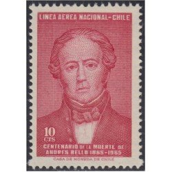 Chile A- 228 1965 Poeta Andrés Bello MNH
