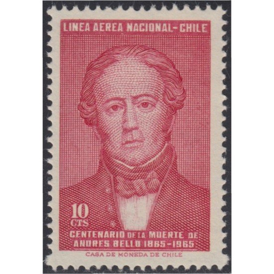 Chile A- 228 1965 Poeta Andrés Bello MNH Chile A- 228 1965 Poeta Andrés Bello MNH