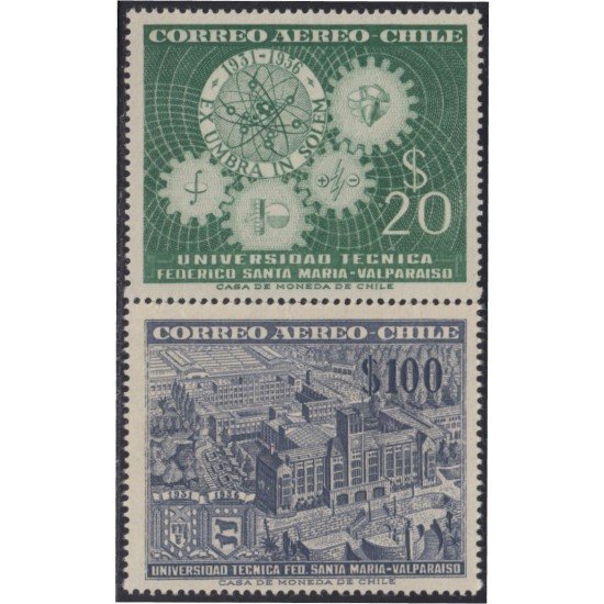 Chile A- 172/73 1957 Universidad Técnica Federico Santa María MH