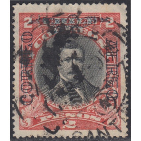 Chile A- 19 1928/32 Centenario de la batalla de Maipo Santa María usado