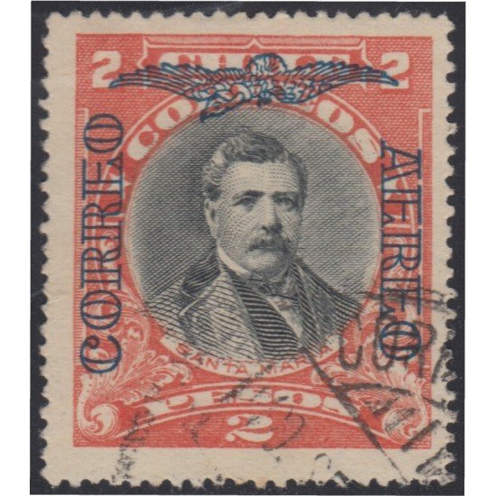 Chile A- 9 1928/32 Centenario de la batalla de Maipo Santa María usado