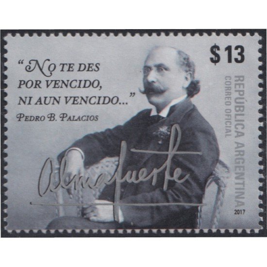 Argentina 3168 2017 Pedro B. Palacios MNH Argentina 3168 2017 Pedro B. Palacios MNH