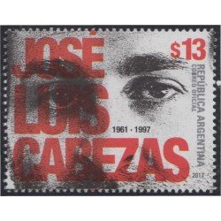 Argentina 3167 2017 José Luis Cabezas MNH Argentina 3167 2017 José Luis Cabezas MNH