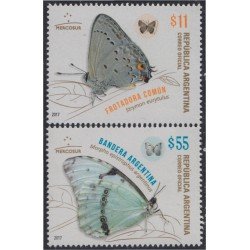 Argentina 3165/66 2017 Mariposas Butterflies MNH Argentina 3165/66 2017 Mariposas Butterflies MNH
