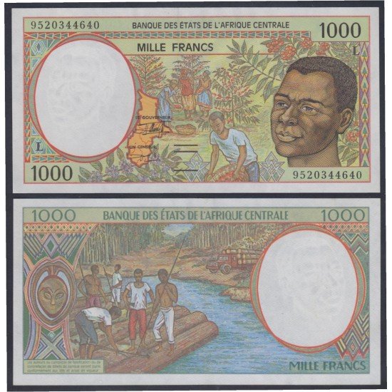 Guinea Ecuatorial 1000 francs 1993 billete banknote sin circular Guinea Ecuatorial 1000 francs 1993 billete banknote sin circular