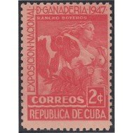 Cuba 297 1947 Exposición Nacional de Ganadería MNH Cuba 297 1947 Exposición Nacional de Ganadería MNH