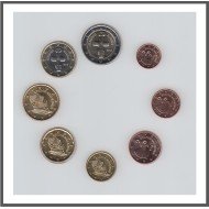 Chipre 2018 Emisión monedas Sistema monetario euro € Tira